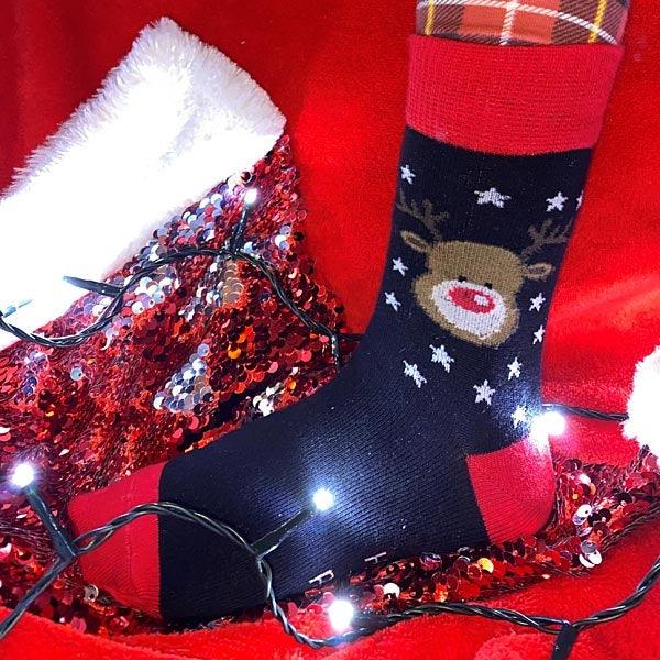 Elico Chaussettes de Noel Enfants - SHOPHORSE